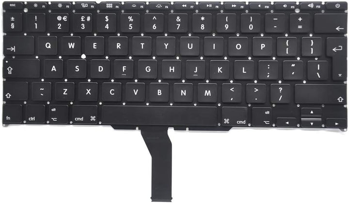 Padarsey Neue Laptop Schwarz Hintergrundbeleuchtung Tastatur UK Version QWERTY Kompatibel Für MacBoo