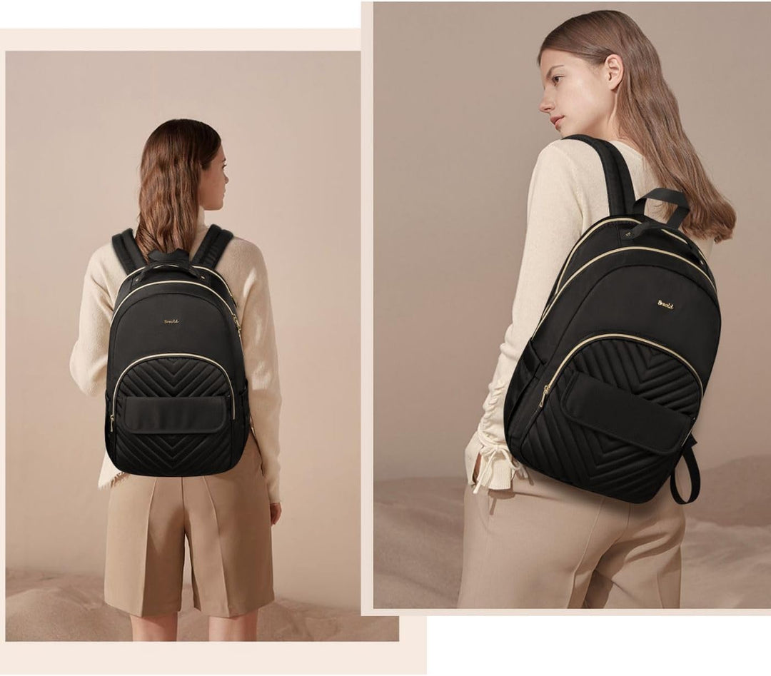 Rucksack Laptop Damen 17,3 Zoll Rucksack Frauen,Schulrucksack Schulranzen Mädchen Teenager für Unive