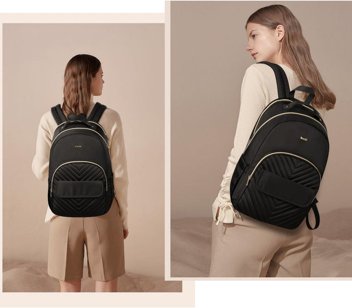 Rucksack Laptop Damen 17,3 Zoll Rucksack Frauen,Schulrucksack Schulranzen Mädchen Teenager für Unive