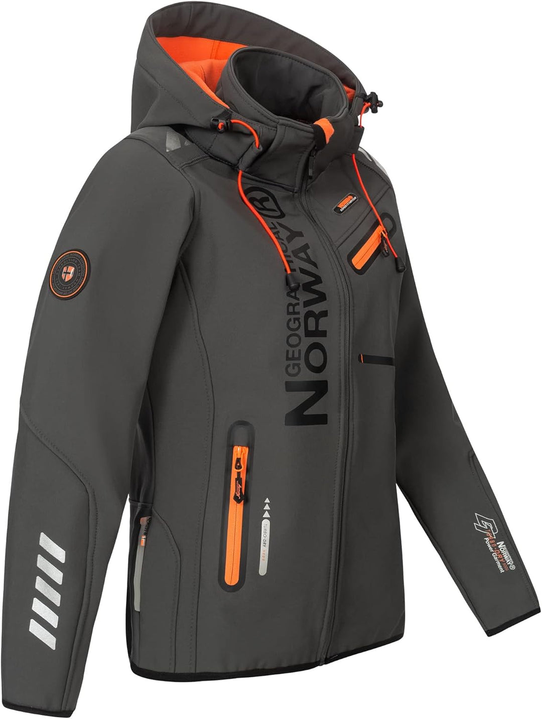 Geographical Norway Damen Softshell Funktions Outdoor Regen Jacke IMS Edition Sport wasserabweisend