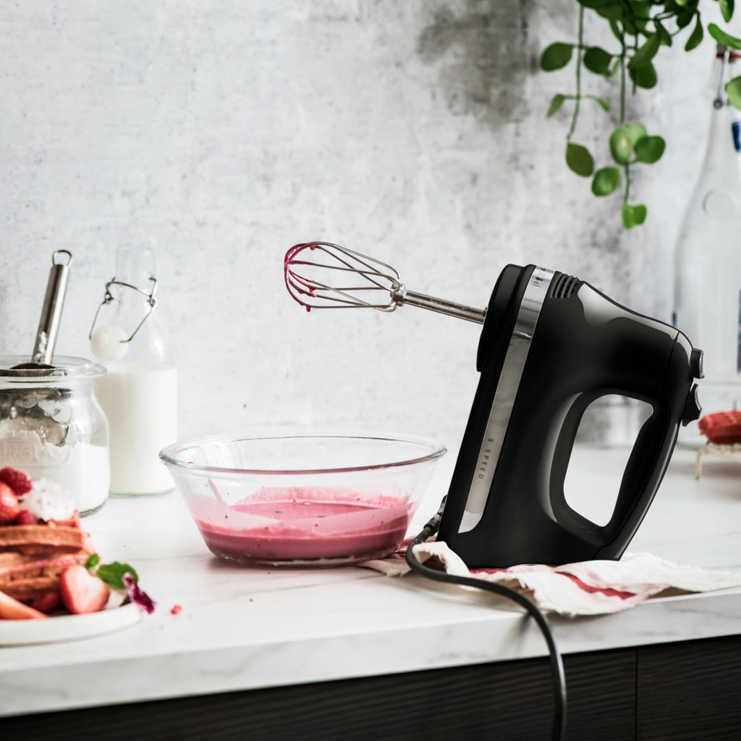 KitchenAid HANDRÜHRER MIT 5 GESCHWINDIGKEITSSTUFEN – CLASSIC - Onyx schwarz - 5KHM5110EOB