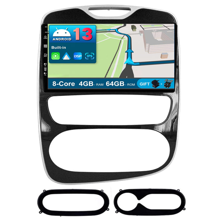 JOYX Android 12 Autoradio Passt für Renault CLIO (2013-2016) - 4G+64G - Eingebaut DSP/Carplay/Androi