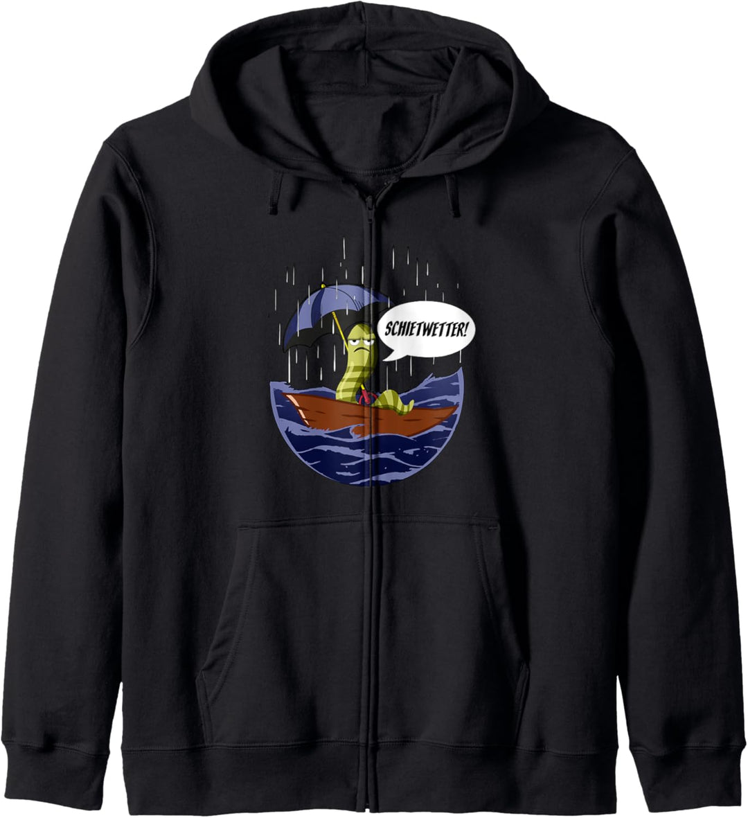 Schietwetter Regen Norddeutschland Plattdeutsch Norddeutsch Kapuzenjacke