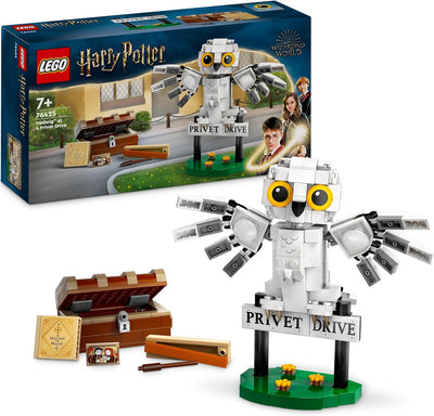 LEGO Harry Potter Hedwig im Ligusterweg 4 Set mit Spielzeug-Eule für Kinder & Harry Potter Fliegende