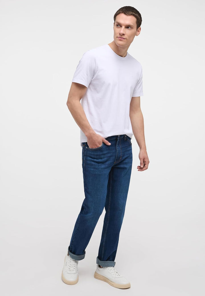 MUSTANG Herren Tramper Straight Jeans 30W / 30L Mittelblau 643, 30W / 30L Mittelblau 643