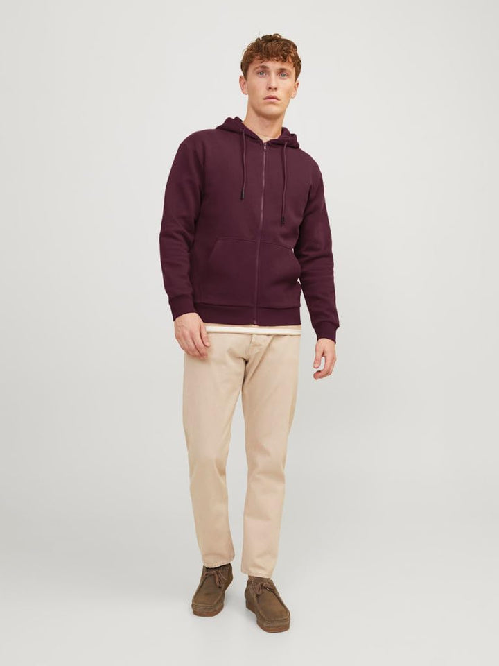 JACK &amp; JONES Jungen Jjebradley Zip Hood Noos Veste Sweat-Shirt