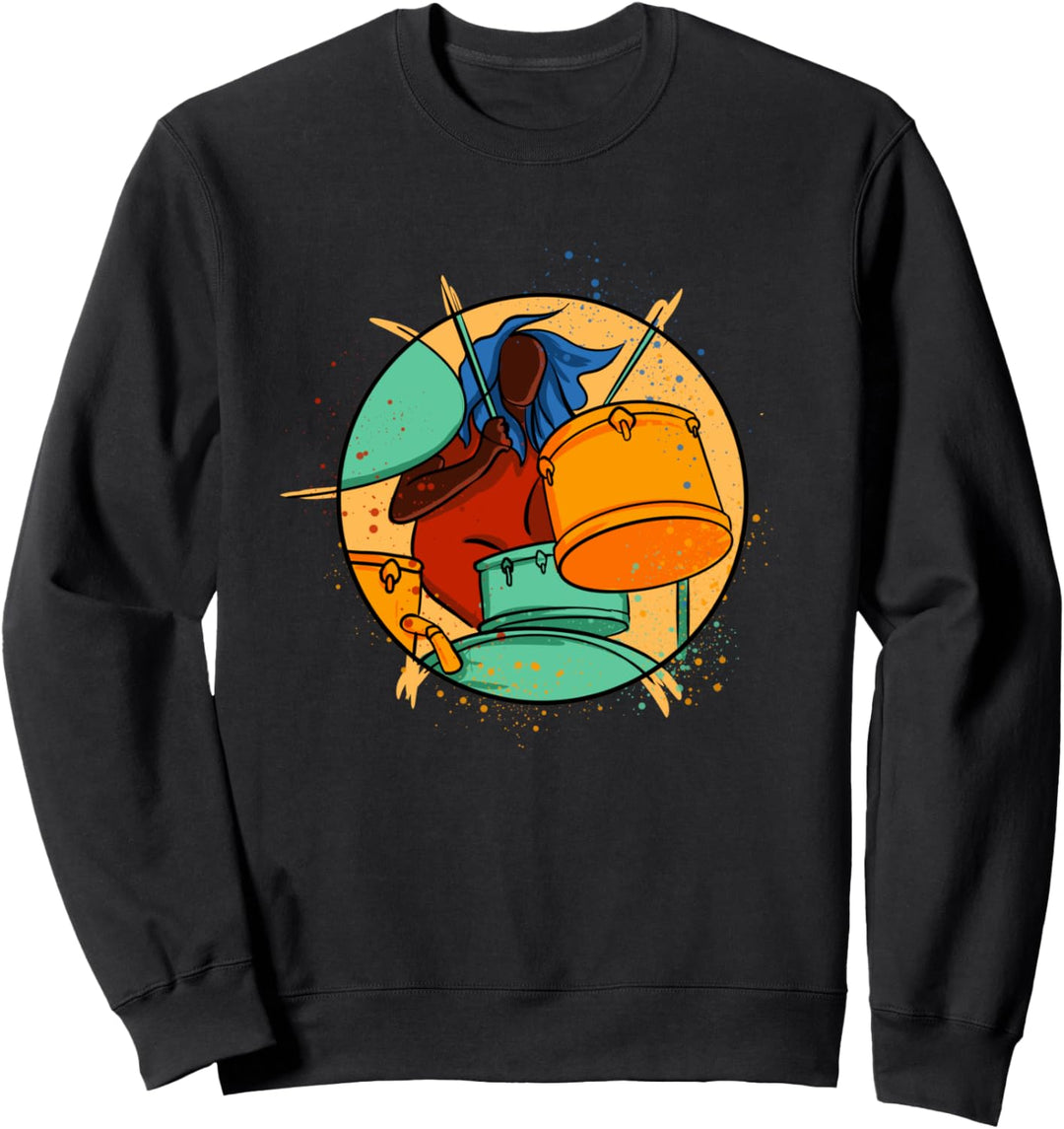 Schlagzeuger Percussion Geschenk Sweatshirt