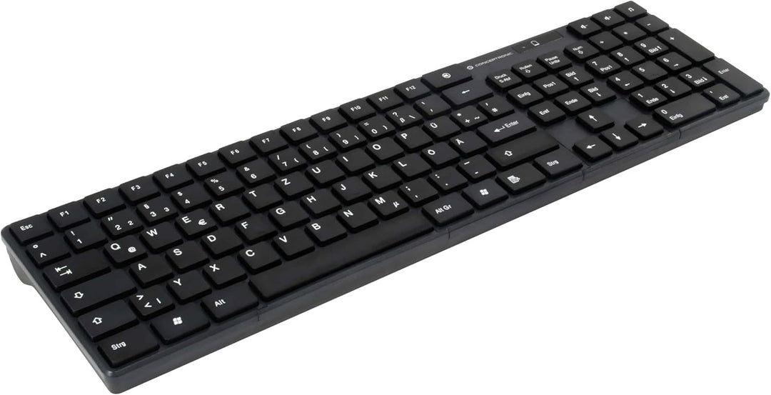 Conceptronic ORAZIO01DE Kabellose Tastatur- und Maus-Kombination, Tastaturlayout deutsch