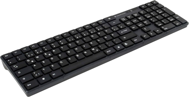 Conceptronic ORAZIO01DE Kabellose Tastatur- und Maus-Kombination, Tastaturlayout deutsch