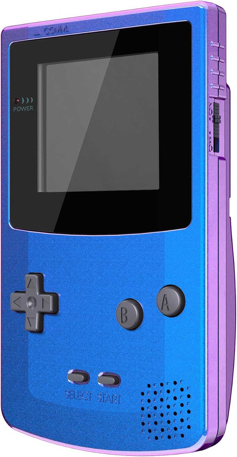 eXtremeRate IPS Ready Upgraded Case&Button für Gameboy Color, DIY-Ersatz Full Hülle Gehäuse Set für