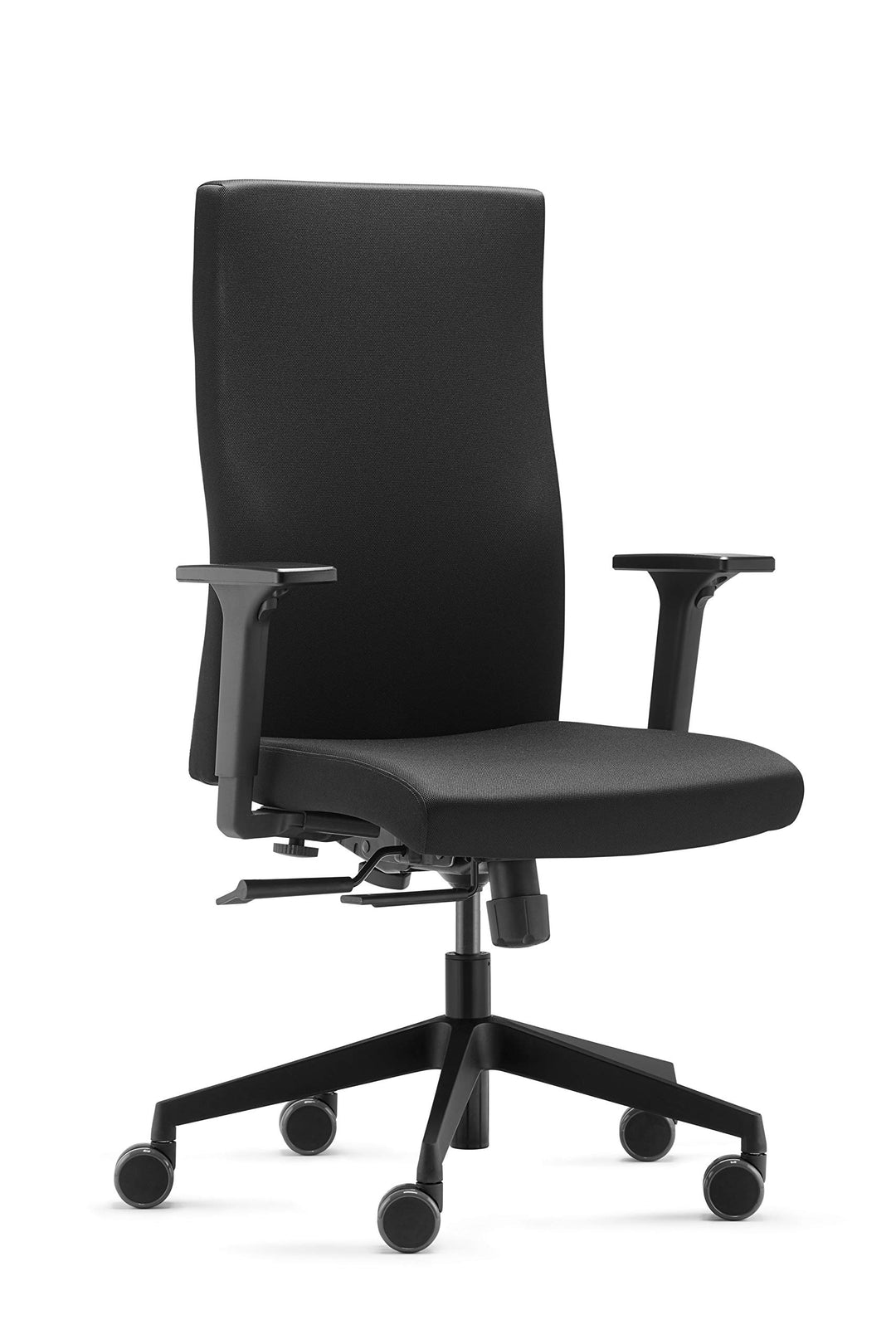 Trendoffice to-Strike Comfort sk 9248 | ergonomischer Bürostuhl | gepolstert | schwarz | mit Armlehn