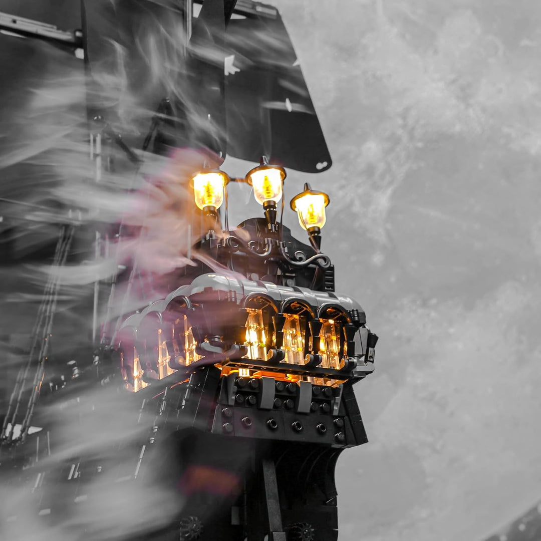 Fernbedienung Licht-Kit Kompatibel mit Lego 10365 Captain Jack Sparrow's Pirate Ship (Kein Modell),
