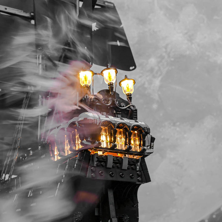 Fernbedienung Licht-Kit Kompatibel mit Lego 10365 Captain Jack Sparrow's Pirate Ship (Kein Modell),