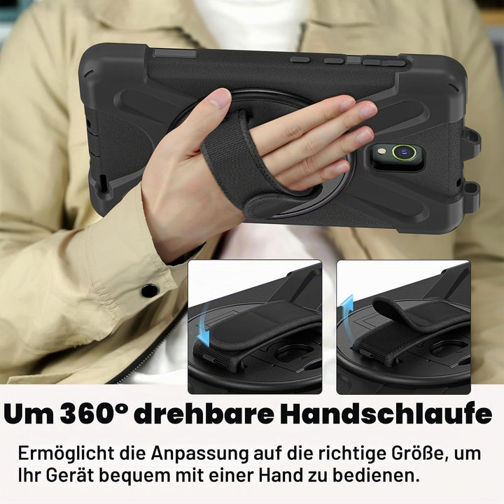 Junfire Schutzhülle stossfest für Samsung Galaxy Tab Active 5 2024 / Active 3 2020 8 Zoll, Hülle mit