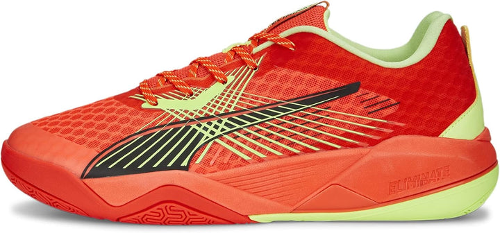 Puma Herren Eliminate Power Nitro IIHallenturnschuh 40 EU Red Blast Fast Yellow Puma Black, 40 EU Re