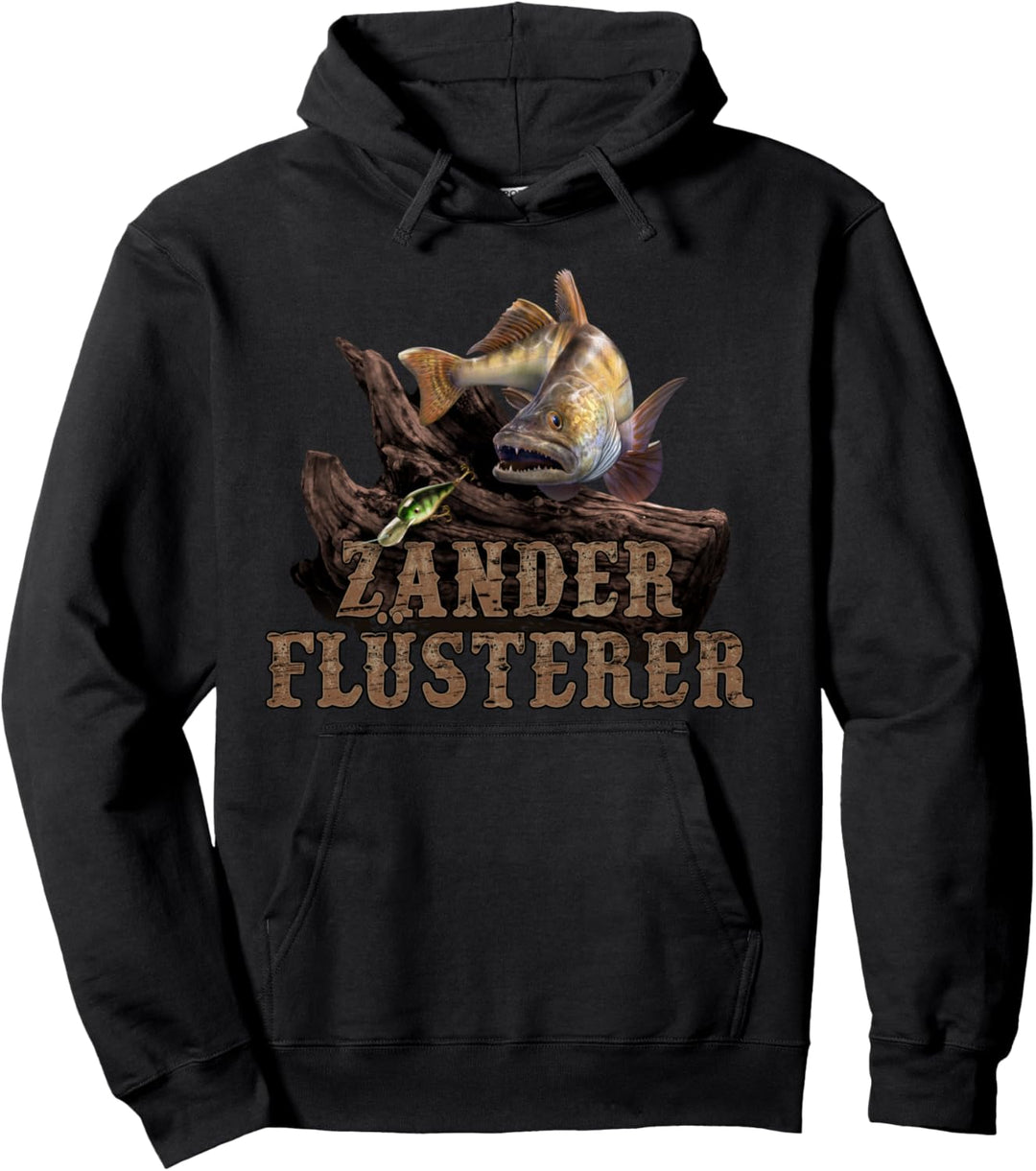 Lustiger Spruch für Zander Flüsterer Pullover Hoodie