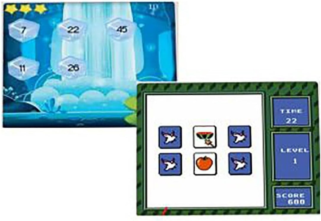Lexibook Disney Stitch Power Console® – Lernspielkonsole zweisprachig Französisch/Englisch mit 100 A