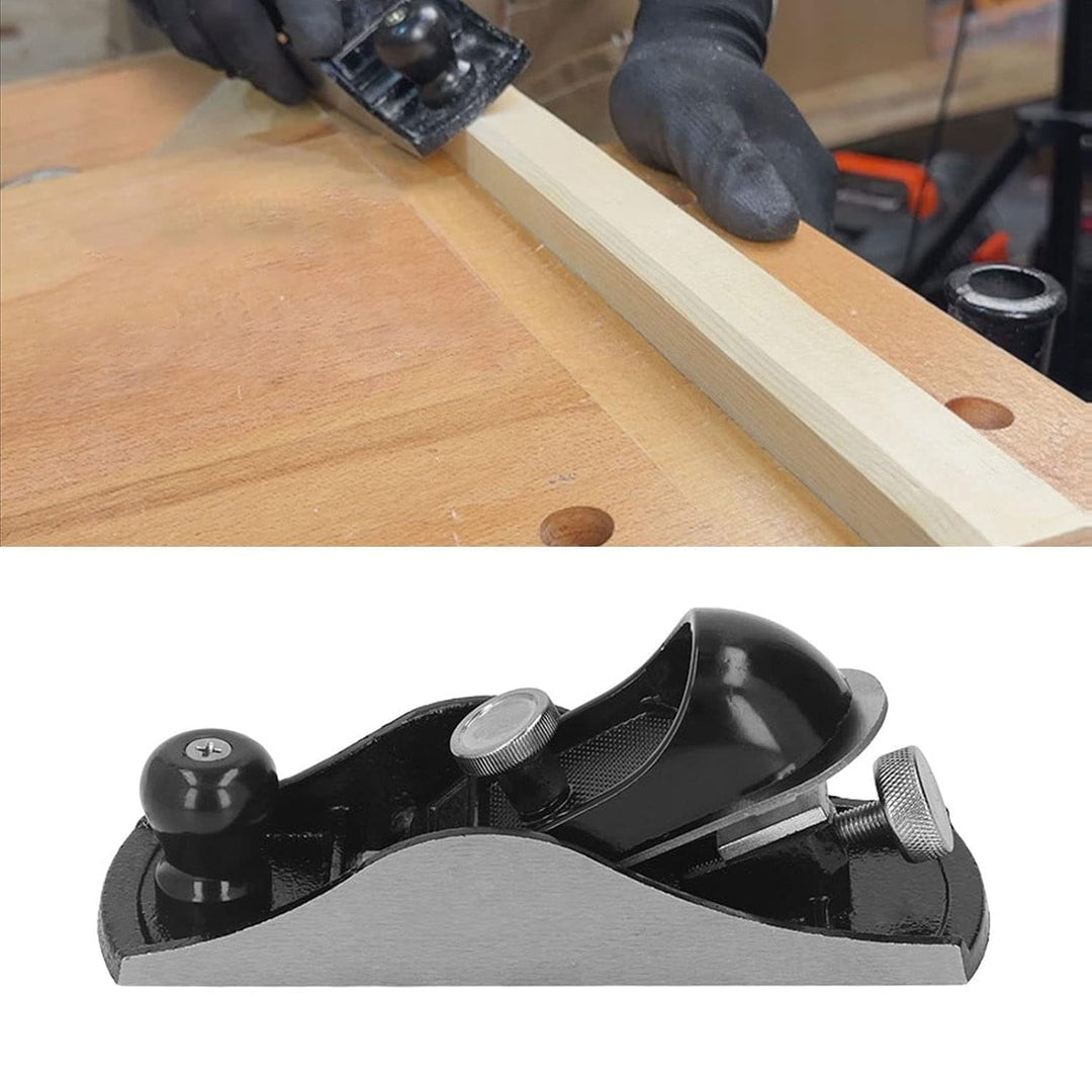 Holzhobel, Mini-Handhobel, Kleiner, Leichter Trimmhobel, Verstellbarer, Prägnanter Handhobel für die