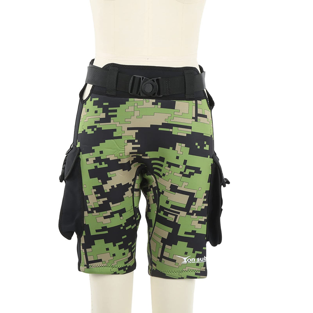Pasamer Neopren-Shorts für Herren Stretch-Tauchshorts für Herren zum Surfen, M