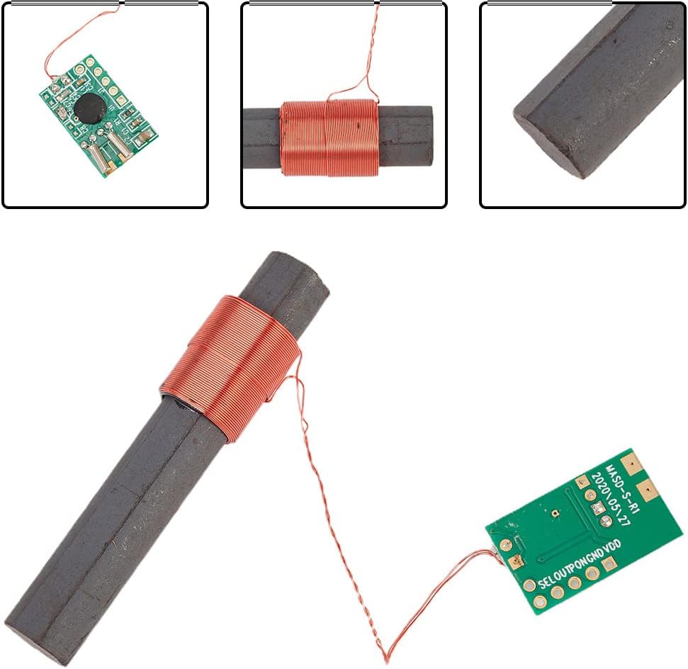 10 Stück DCF77 Empfänger-Modul Radio-Zeitmodul Radiouhr Radio-Modul Antenne Zugangsmodule Empfindlic