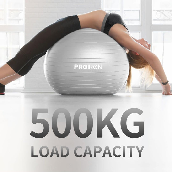PROIRON Gymnastikball Pezziball Sitzball Trainingsball Fitnessball & Balance für Core-Training mit P