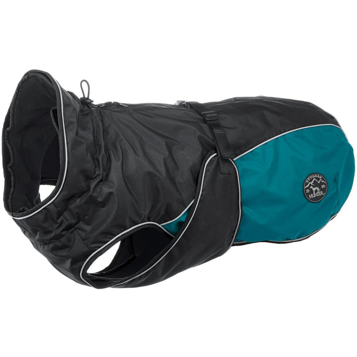 Hunter UPPSALA ALLROUNDER Hundemantel, 2-in1, herausknöpfbares Fleece-Futter, wasserabweisend, 35, a
