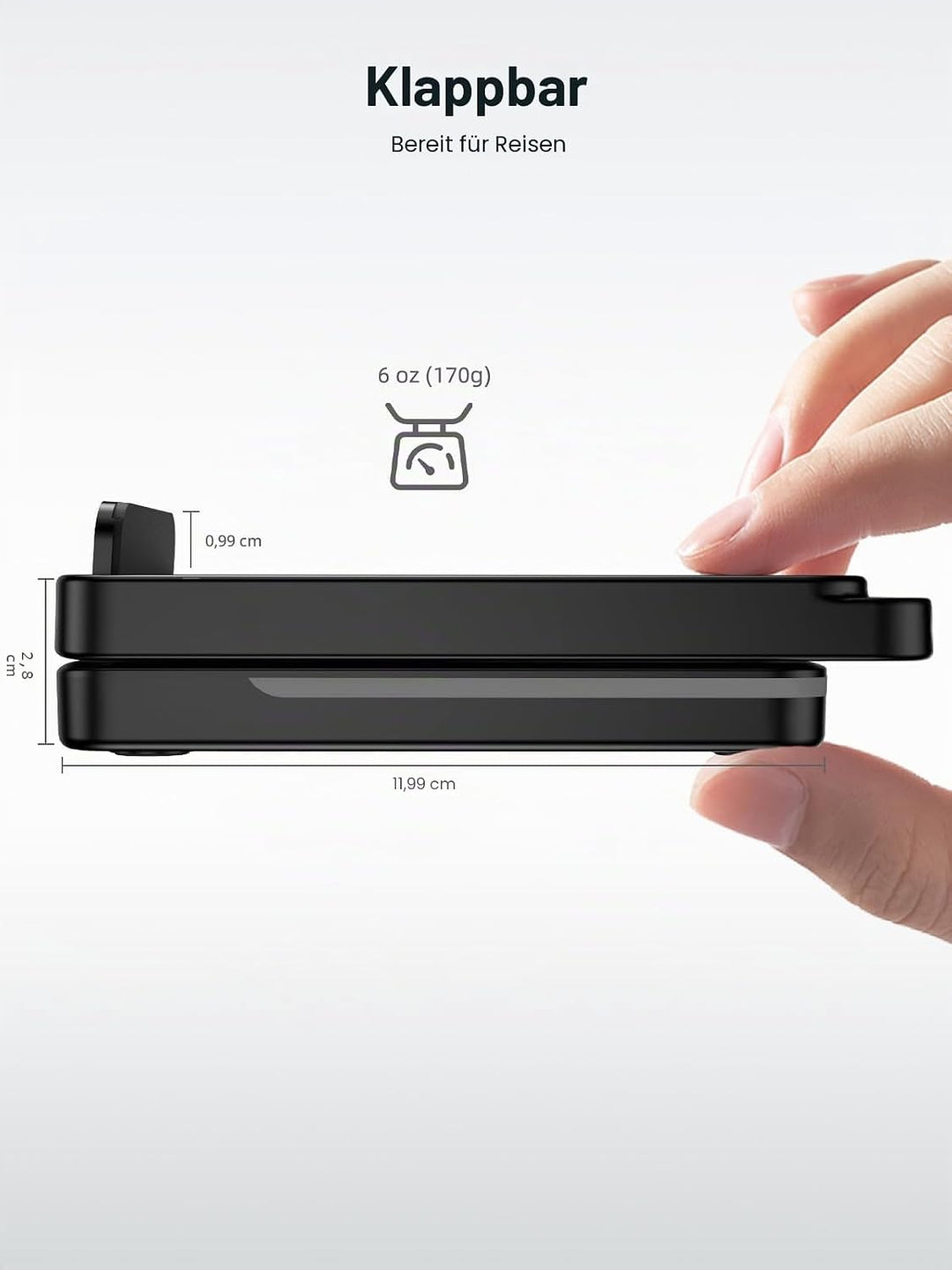 Induktive Ladestation für Samsung, NeotrixQI Faltbares Reisen Wireless Charger für Galaxy S25 Ultra/