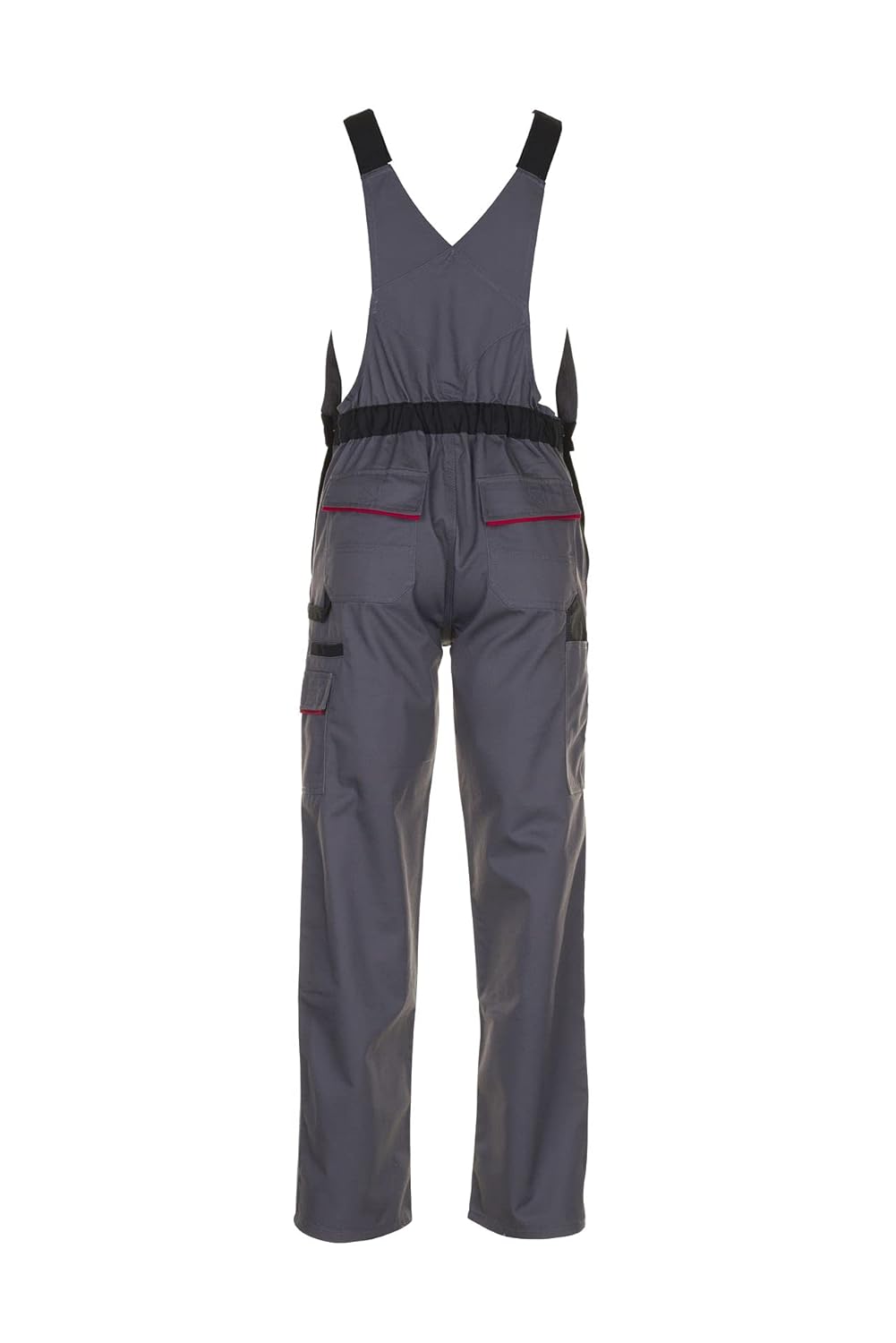 PLANAM Latzhose HIGHLINE, Farbe schiefer/schwarz/rot, Grösse 50 schiefer/schwarz/rot 50, schiefer/sc