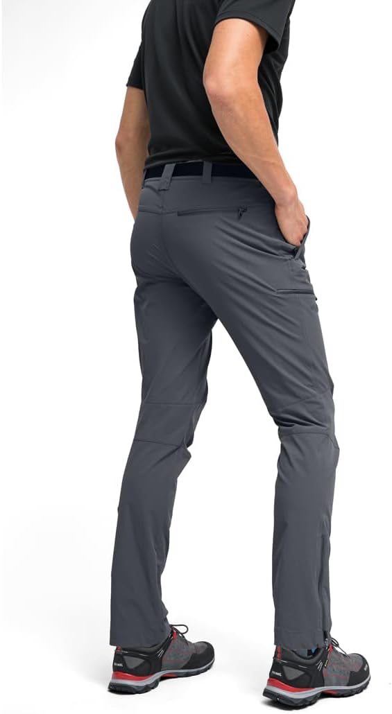 Maier Sports Herren Torid Slim Hose Wanderhose Trekkinghose 23 Graphite, 23 Graphite