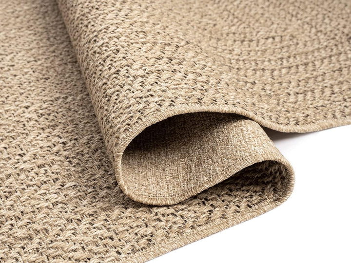 Mia´s Teppiche Soil - wetterfester In- und Outdoor Teppich im Natürlichem Jute-Look, wetterfest, gee