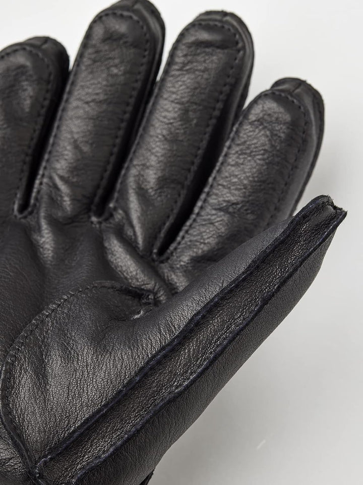 Hestra Herren Olav Hirschleder-Handschuhe für kaltes Wetter Schwarz 7, Schwarz 7
