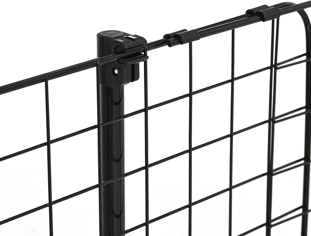 PawHut Hundegitter Auto Universal Autoschutzgitter für Hunde mit Stufenlos Verstellbare Breite, Tren