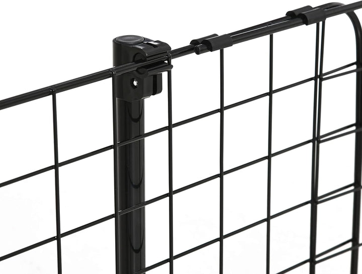 PawHut Hundegitter Auto Universal Autoschutzgitter für Hunde mit Stufenlos Verstellbare Breite, Tren