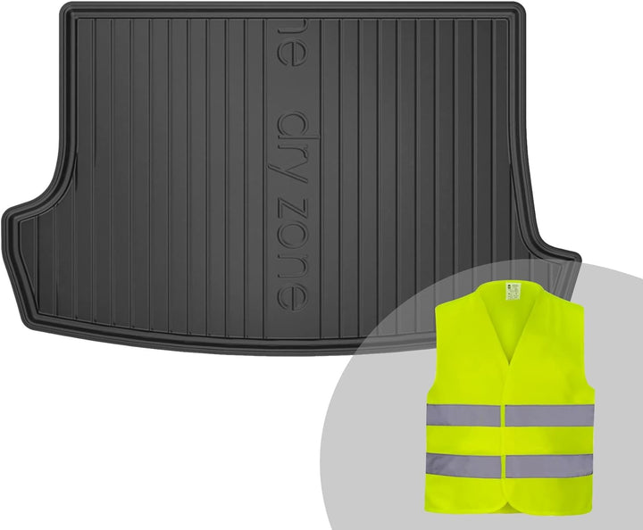 FROGUM DryZone Gummimatte Ganzjährige Praktische Auto Kofferraummatte Kofferraumwanne passend für Vo