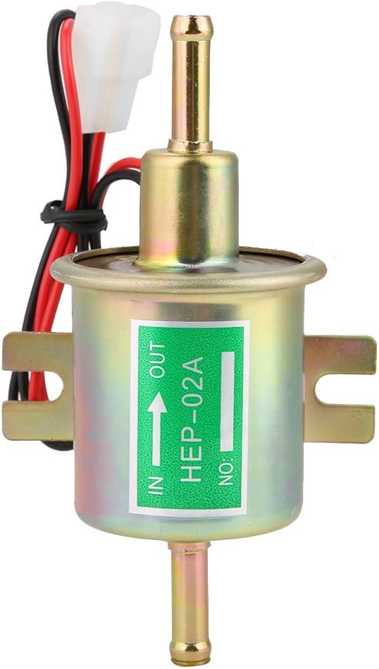 Yctze 70 l/h elektrische Niederdruck-Kraftstoffpumpe 12 / 24V Universal-Inline-Benzinpumpe Installat