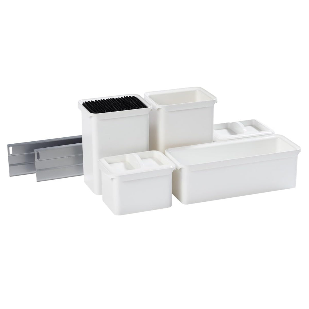 YouboXx-Set 1 Ordnungssystem weiss für Apothekerauszug DISPENSA, DISPENSA Swing, DISPENSA junior Ein