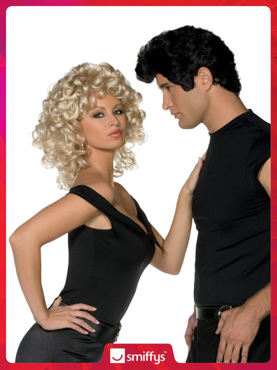 Grease Sandy Last Scene Wig Gelockt, Gelockt