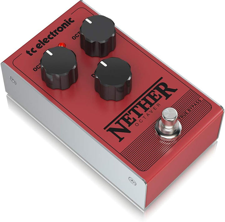 TC Electronic NETHER OCTAVER Klassisches vollanaloges Oktavpedal mit 1 oder 2 Oktaven unter dem Orig