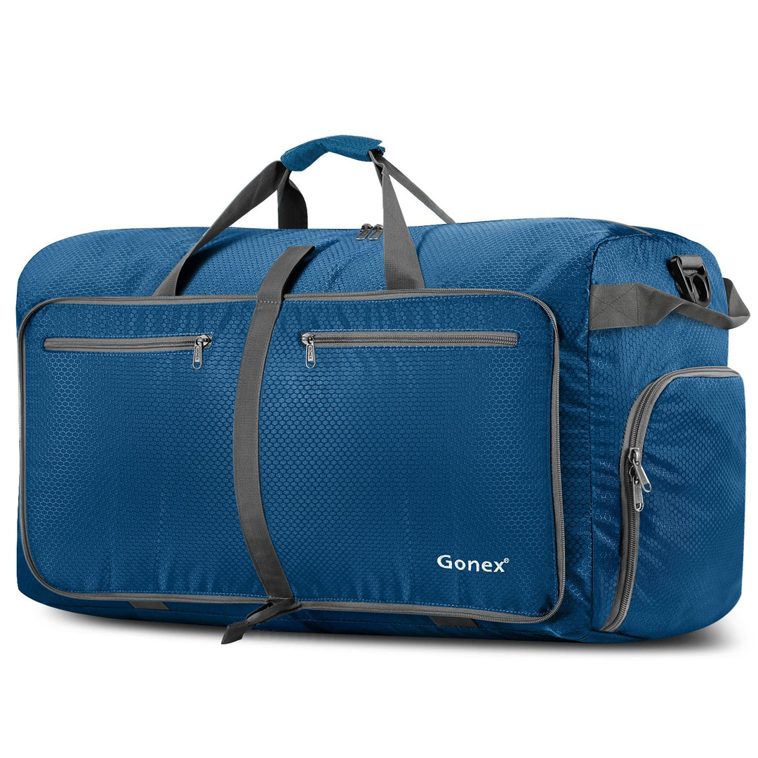 Gonex Faltbares Reisegepäck Leicht 40/60/80/100/150L Grosse Reisetasche Sporttasche für Reisen Fitne