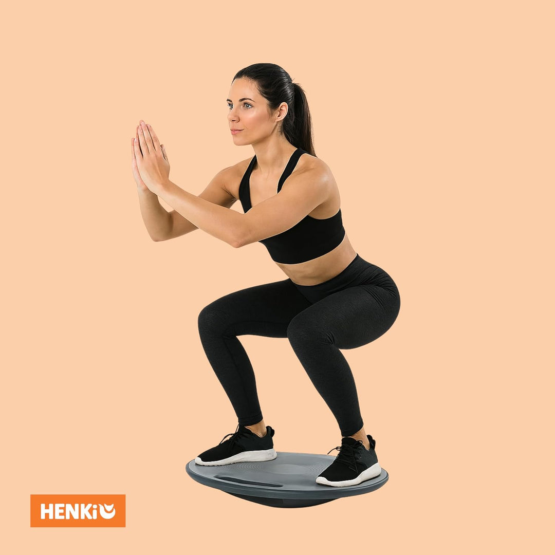 Premium Balance Board inkl. Antirutsch Boden, Hochwertiges Wackelbrett, Stärkt deine Balance, Für Er