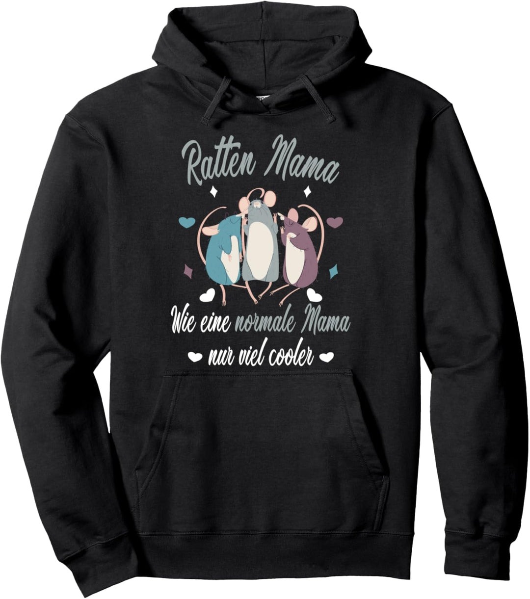 Ratten Mama Ratten Design Frauen Ratte Hausratten Ratten Pullover Hoodie