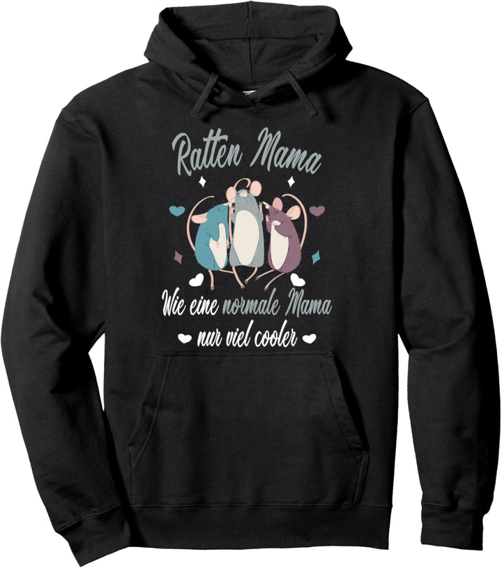 Ratten Mama Ratten Design Frauen Ratte Hausratten Ratten Pullover Hoodie