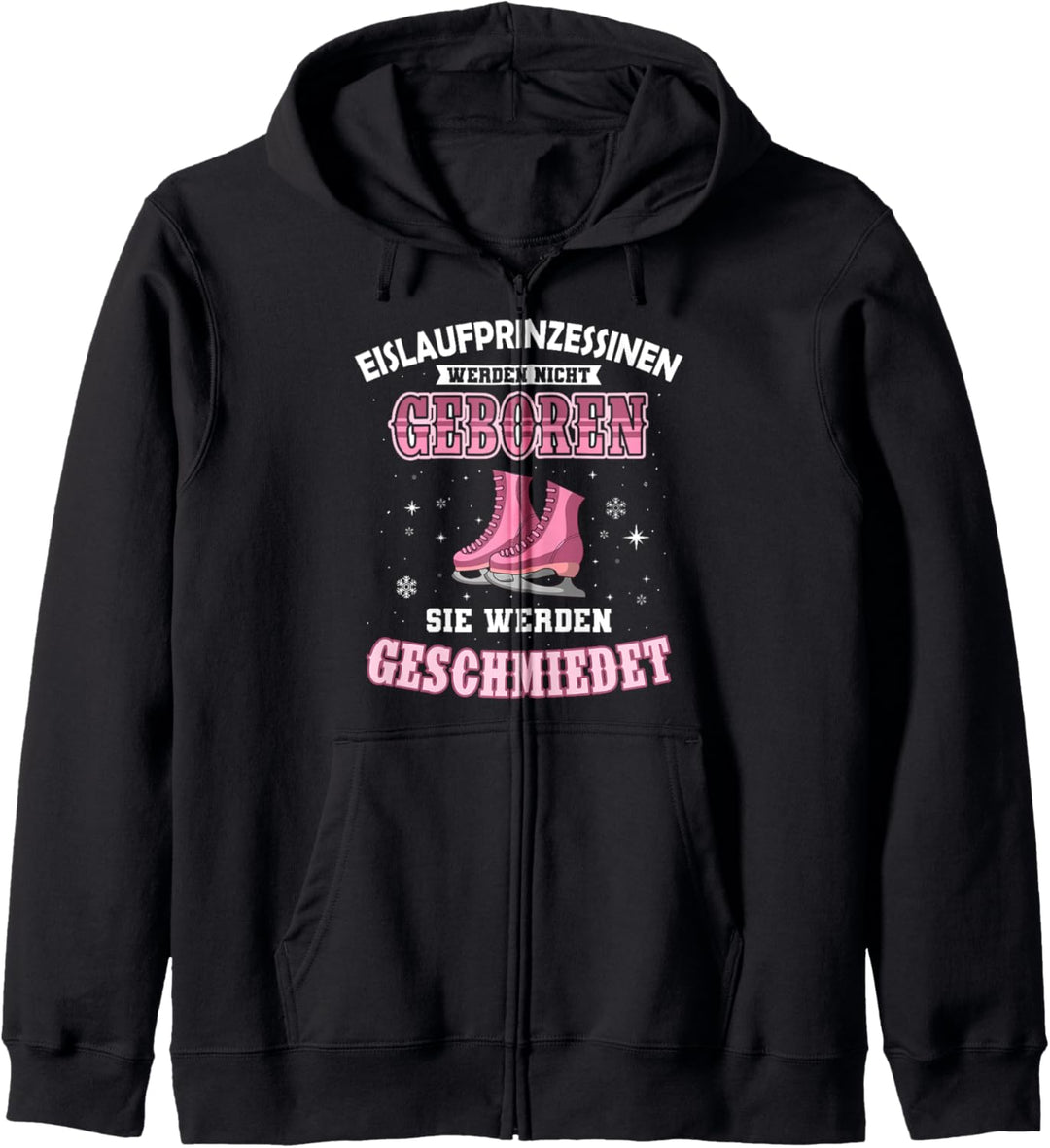 EISLAUF PRINZESSIN Eiskunstlauf Geschenk Eiskunstläuferin Kapuzenjacke