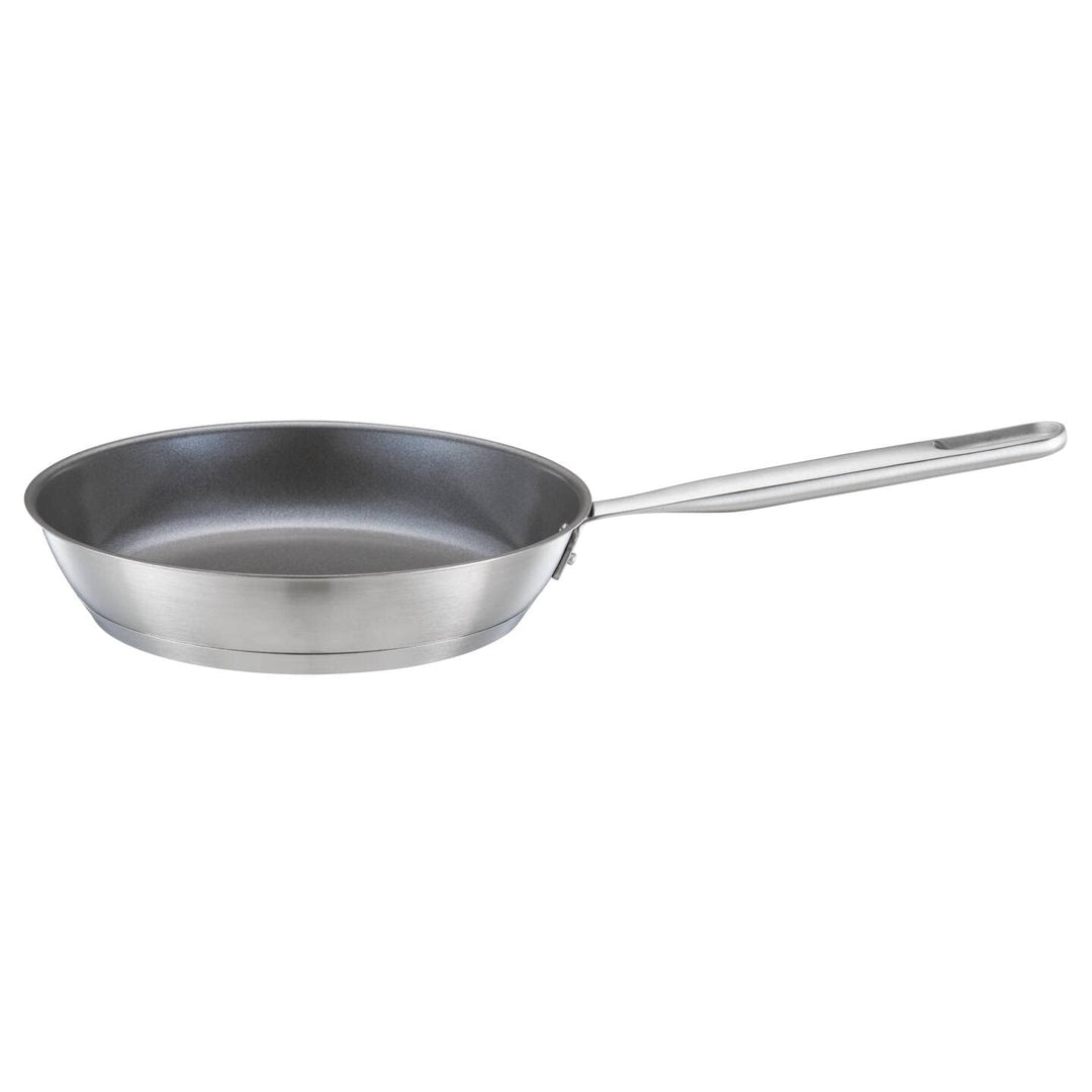 Fiskars Bratpfanne, Ø 24 cm, Beschichtete Pfanne, Für alle Kochfelder geeignet, Recycelter Edelstahl