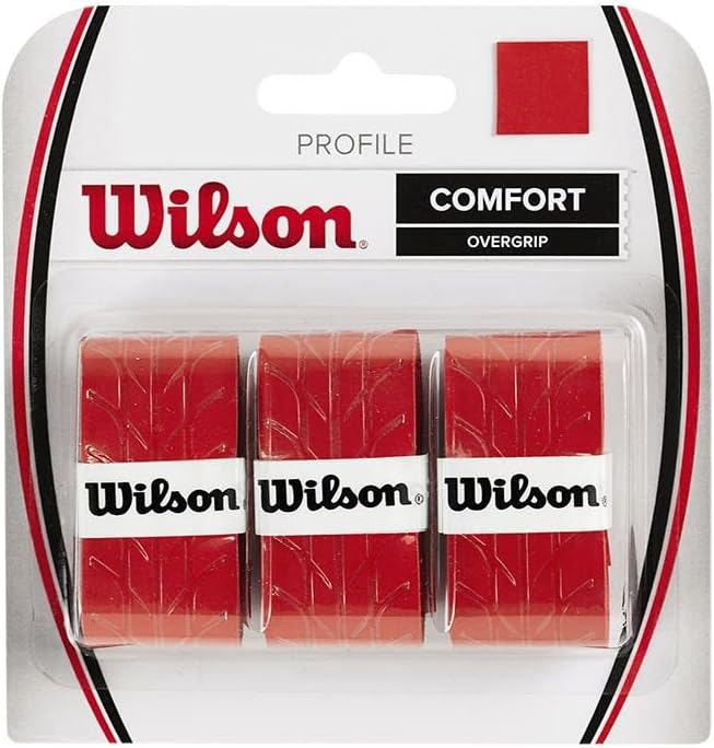 Wilson Overgrip Griffband Red Single, Red Single