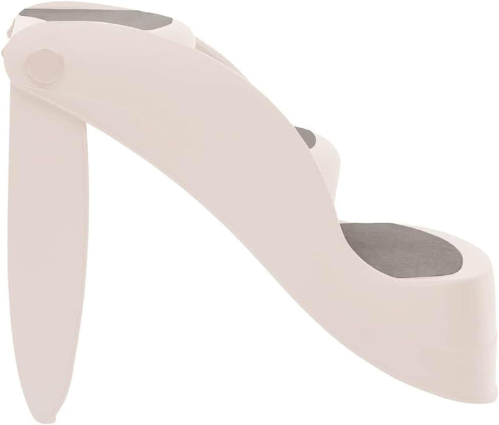 Hundetreppe 3 Stufen klappbar Haustierleiter Kunststoff Creme
