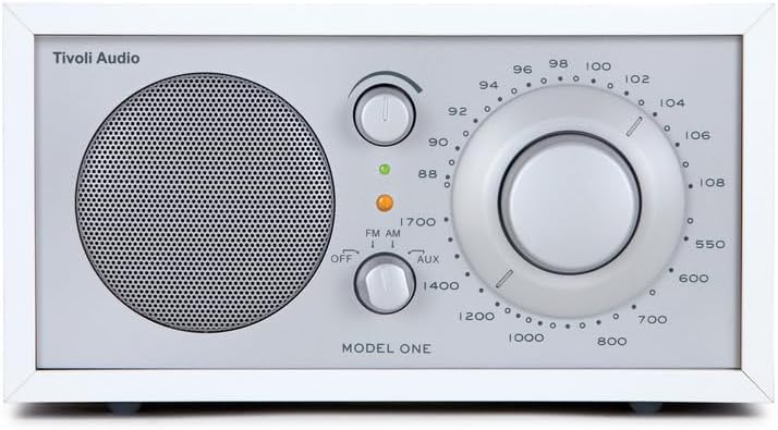 Tivoli Audio Model One UKW-/MW-Radio (Weiss / Silber) white, white