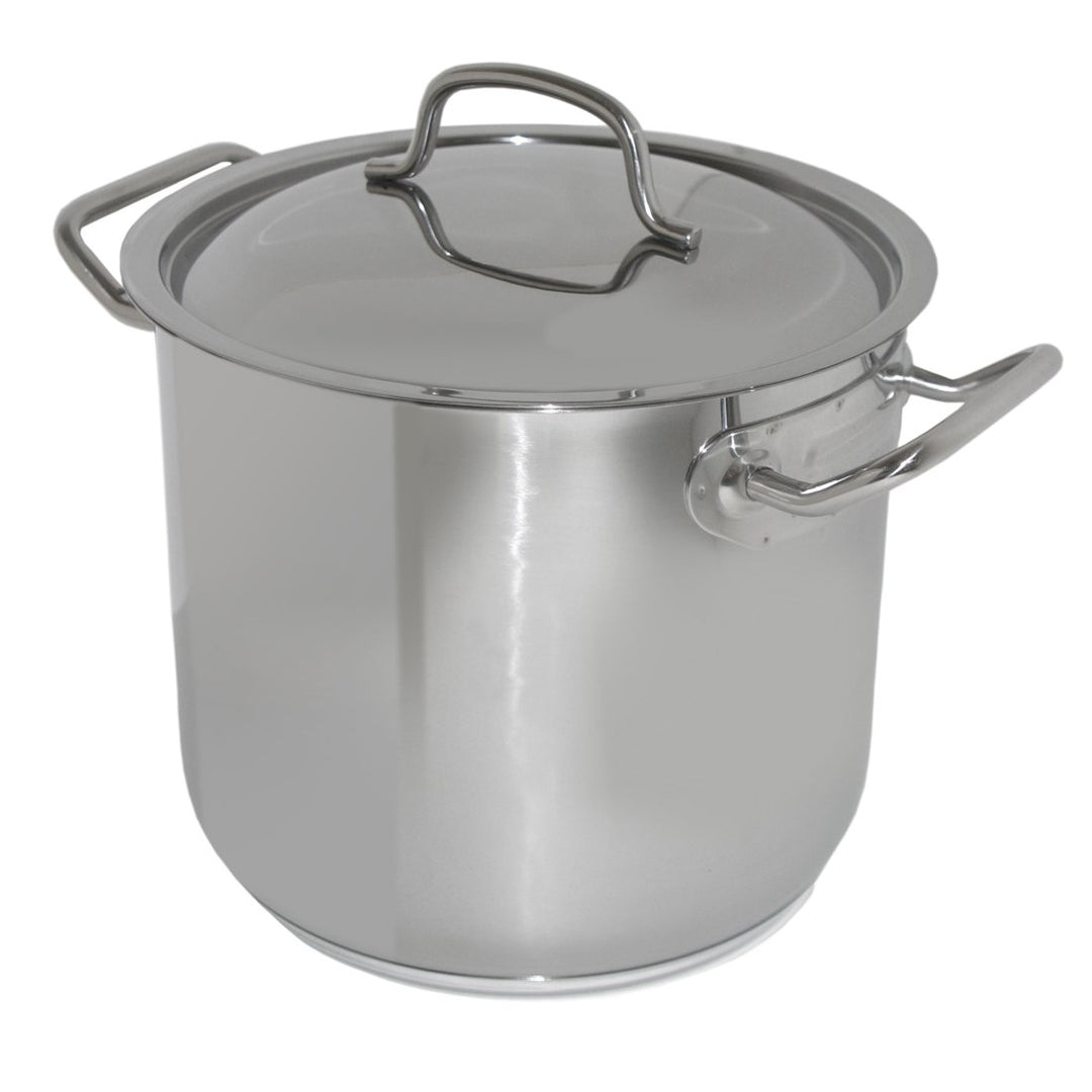 Baumalu - 340649, Edelstahl Kochtopf mit Deckel, 28 cm, INOX PROFFESSIONNAL 15 l, 15 l