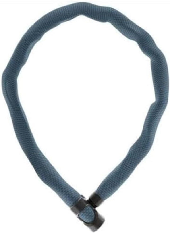 ABUS Kettenschloss IVERA Chain 7210 – Fahrradschloss mit hochflexibler IvyTex-Kunstfaserummantelung