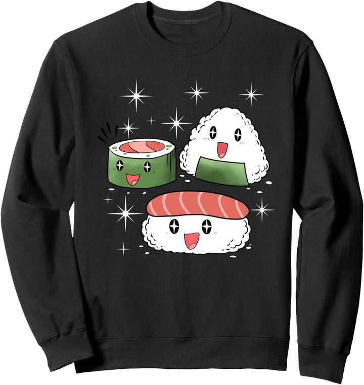 Sushi-Geschenk Japanisches Sashimi-Anime-Sushi Sweatshirt